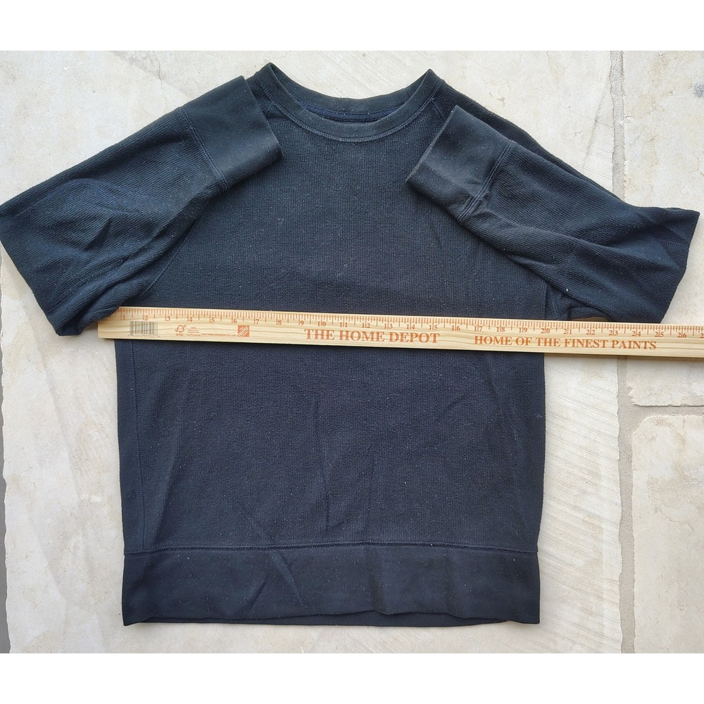 Banana Republic Mens Cashmere Like Knit Sweatshirt Bundle Small Black Cream